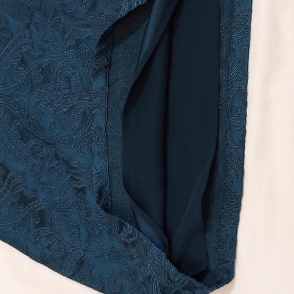 Free People Womens Mini Dress Sz 2 Karla Embroidered Sleeveless Jacquard Party - Picture 8 of 11